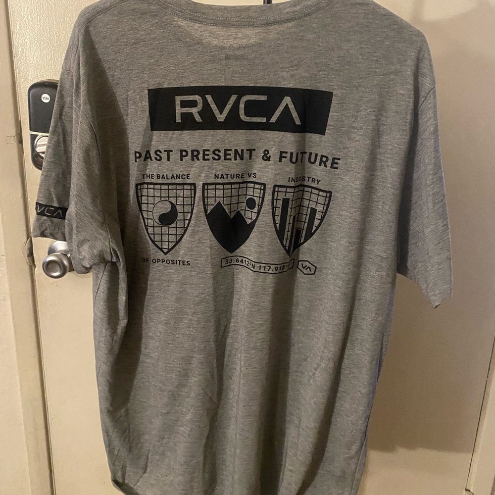RVCA Charcoal Graphic Tee
